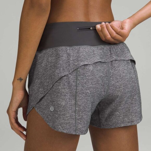 Lululemon Speed Up Mid-Rise Lined Short 4" - Picture 1 of 7